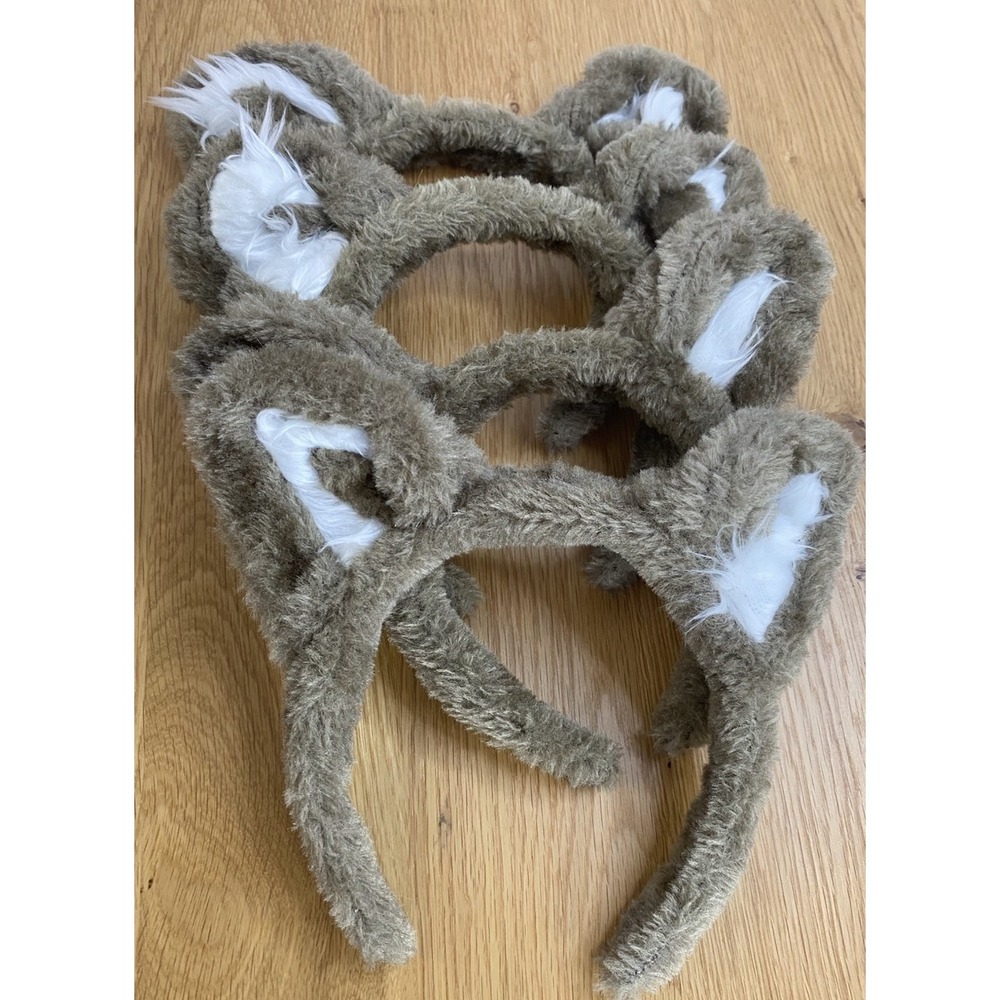 Vintage Great Wolf Lodge Ears Lot of 4 Ears Embroidered On Ear No Patch See Pic